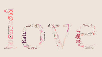Seed word: LOVE